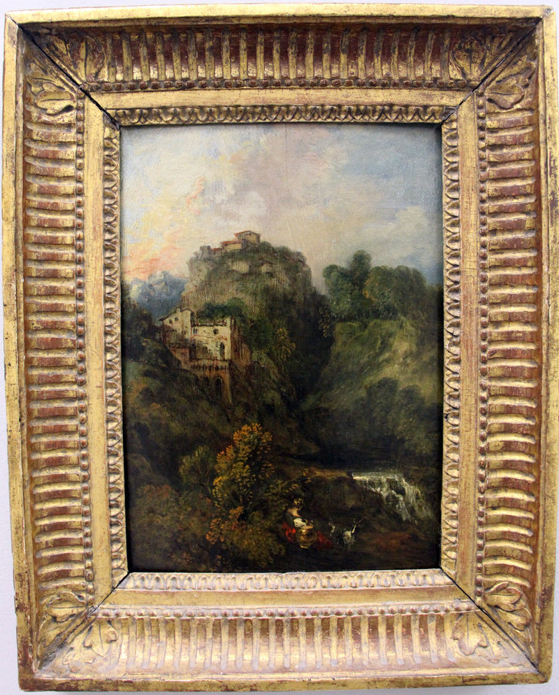 염소가 있는 풍경 - 앙투안 와토