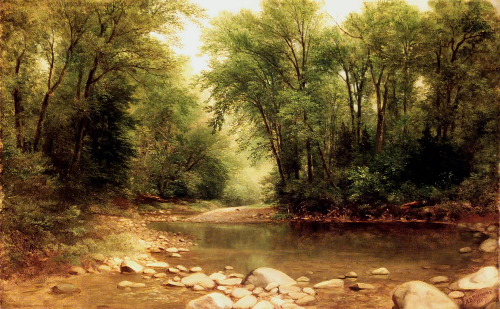 Paysage - Asher Brown Durand image 1 tableau peint à l’huile sur toile