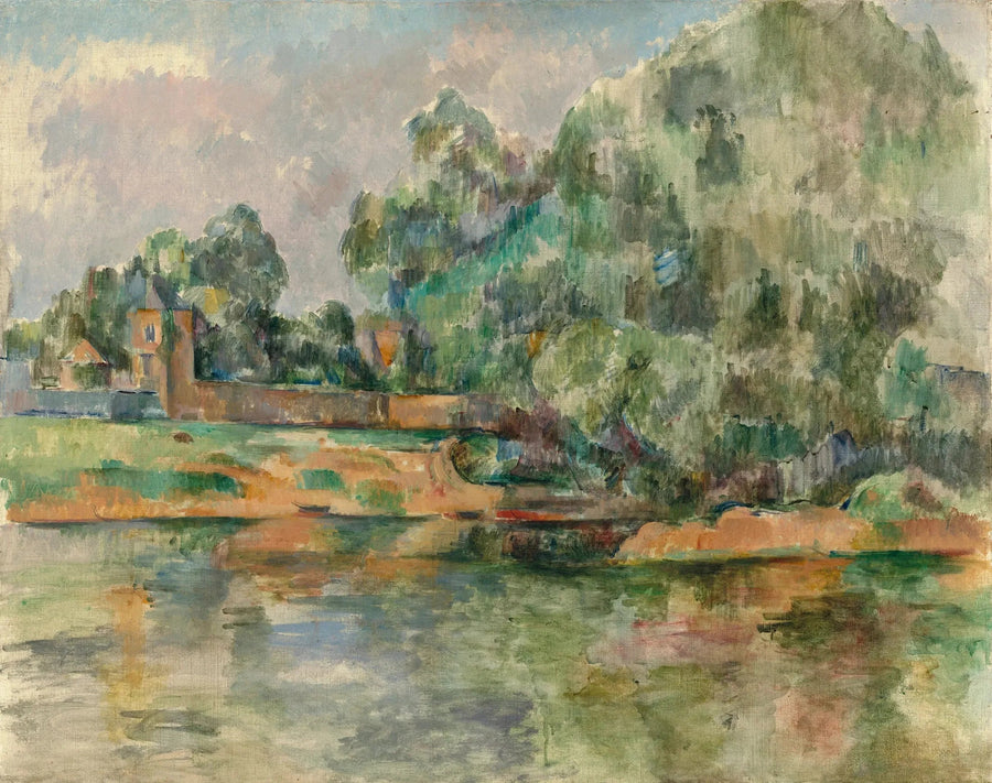 물가의 풍경 - Paul Cézanne