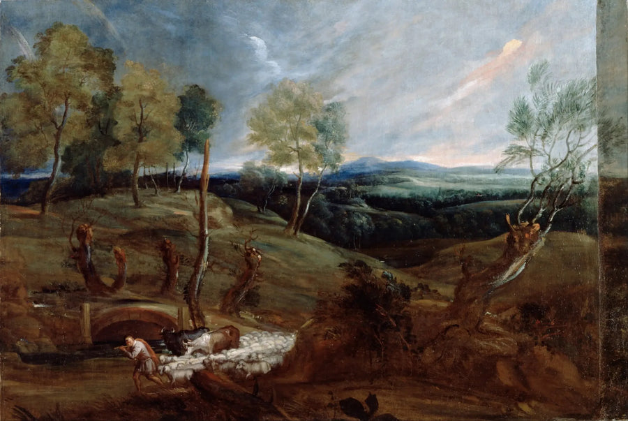해질녘 풍경과 목자와 그의 양 떼 - 앙투안 반 다이크

Source:
Paysage au coucher du soleil avec un berger et son troupeau - Antoine van Dyck