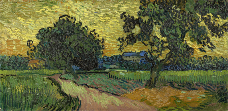황혼의 풍경 - Vincent van Gogh