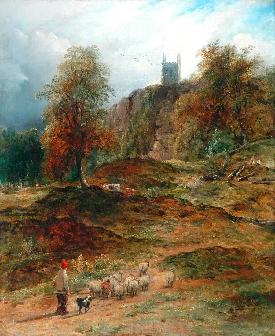 목장으로 양떼를 데리고 돌아오는 풍경 (더비셔) - 존 콘스터블

Source:
Paysage avec berger ramenant le troupeau à la maison (Derbyshire) - John Constable