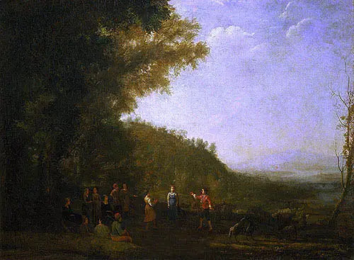 농민들의 춤이 있는 풍경 - 클로드 로렌

Source:
Paysage avec danse de paysans - Claude Lorrain