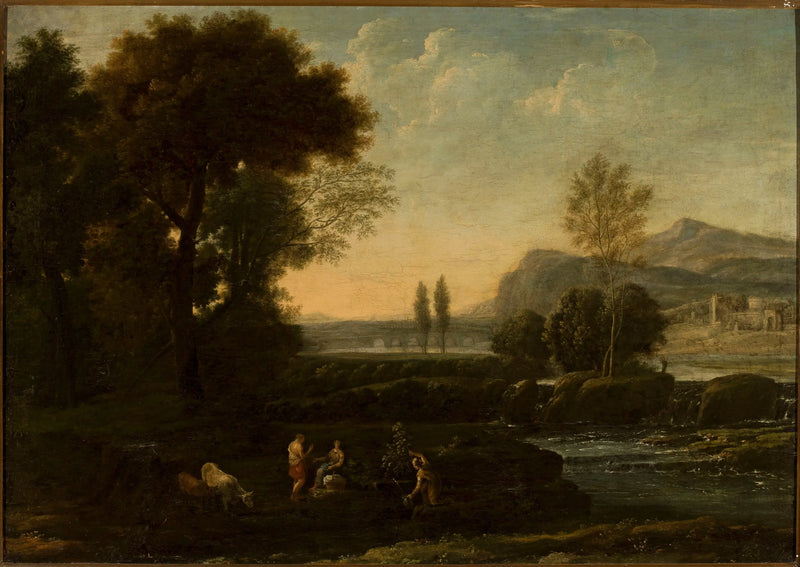 목장과 목동이 있는 풍경 - 클로드 로렌

Source:
Paysage avec des bergers - Claude Lorrain