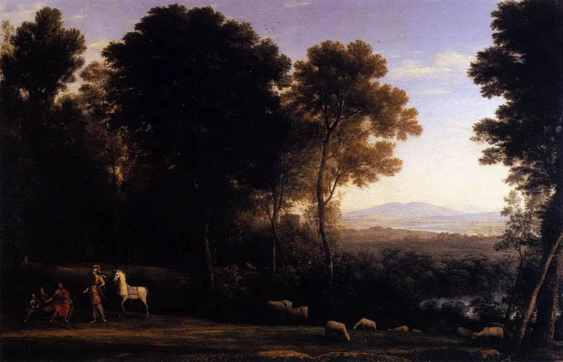 에르미니아와 노인 및 그의 아들과 대화하는 풍경 - 클로드 로렌

Source:
Paysage avec Erminia en conversation avec le vieil homme et ses fils - Claude Lorrain