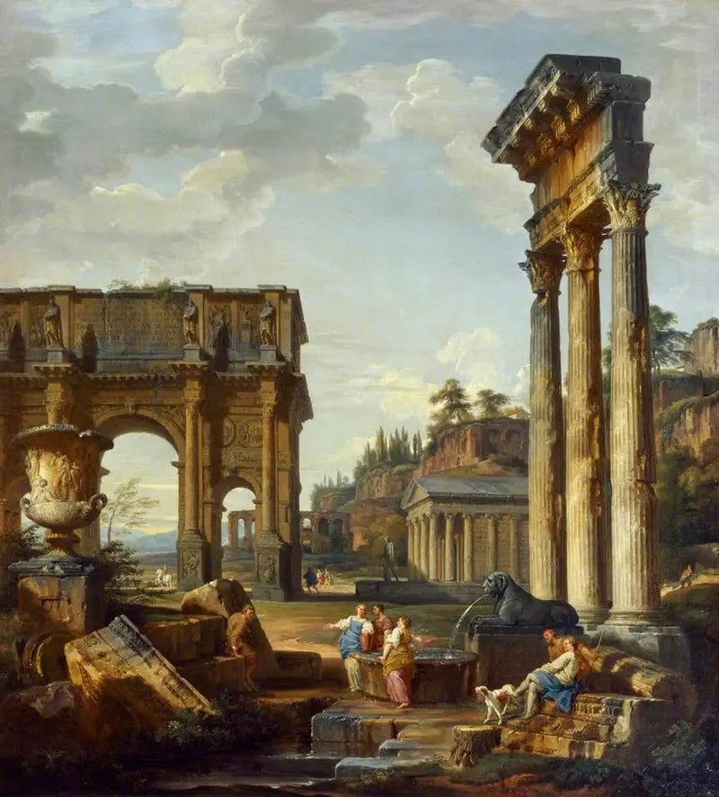 콘스탄티누스 대관식 광장 풍경화 - 조반니 파올로 파니니

Source:
Paysage avec l'Arc de Constantin - Giovanni Paolo Panini