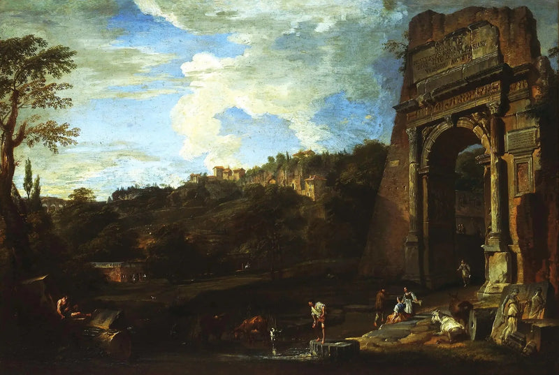 티투스의 아치가 있는 풍경 - 조반니 파올로 파니

Source:
Paysage avec l'arc de Titus - Giovanni Paolo Panini
