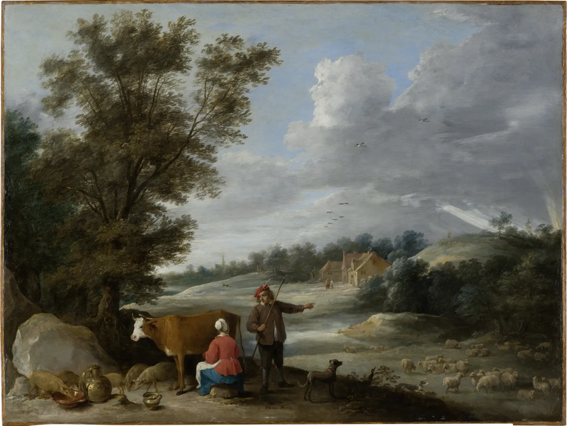 목장과 목동이 있는 풍경 - 데이비드 테니에르 주니어

Source:
Paysage avec laitière et berger - David Teniers le Jeune