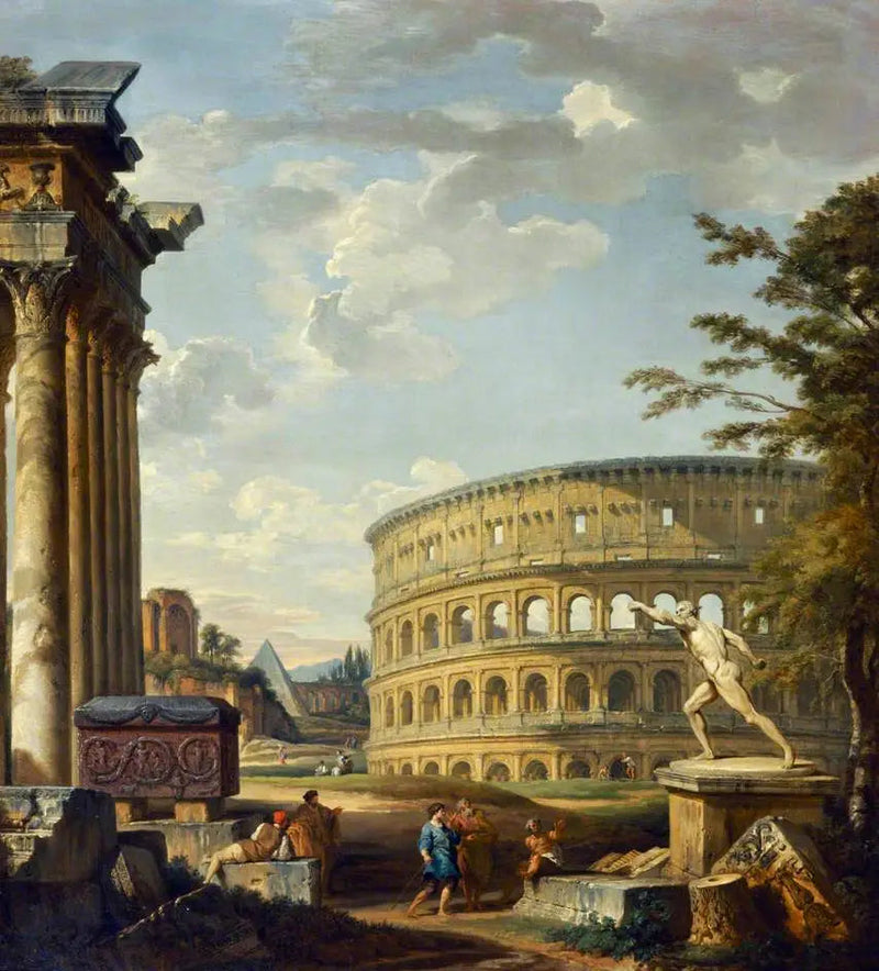 콜로세움을 배경으로 한 풍경화 - 조반니 파올로 파니

Source:
Paysage avec le Colisée - Giovanni Paolo Panini