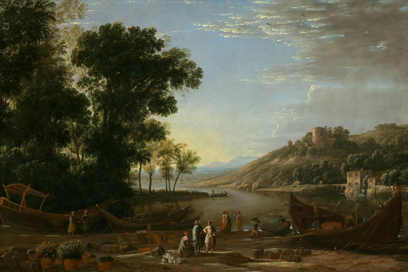 상인들과 함께하는 풍경 - 클로드 로렌

Source:
Paysage avec les commerçants - Claude Lorrain