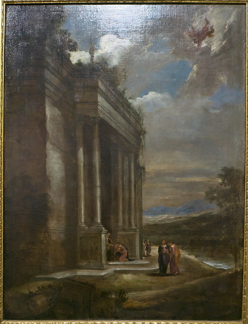 Paysage avec Mercure et Herse - Juan Bautista Martínez del Mazo