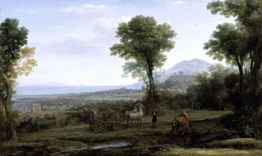 성 필립이 에unuque를 세례하는 풍경 - 클로드 로렌

Source:
Paysage avec saint Philippe baptisant l'eunuque - Claude Lorrain