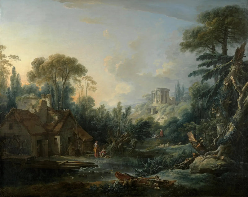 수력 방앗간이 있는 풍경 - 프랑수아 부셰

Source:
Paysage avec un moulin à eau - François Boucher
