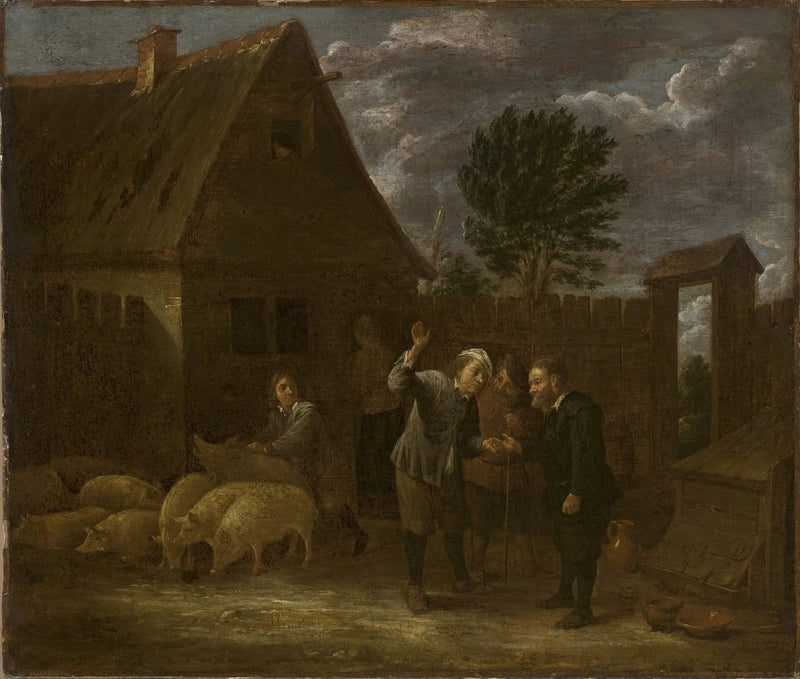 돼지 상인과 풍경 - 데이비드 테니어르 더 쥬네

Source:
Paysage avec un vendeur de cochons - David Teniers le Jeune
