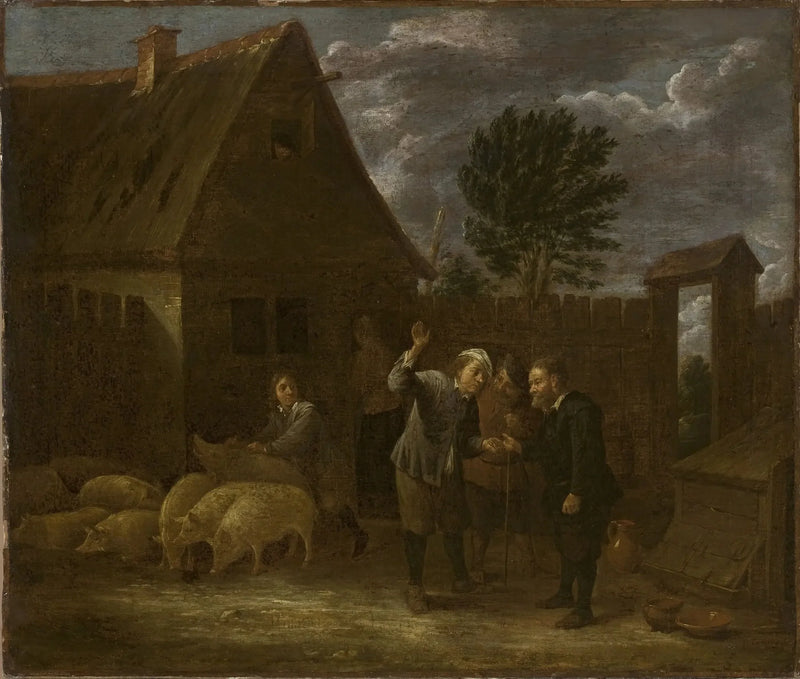 돼지 상인과 풍경 - 데이비드 테니어르 더 쥬네

Source:
Paysage avec un vendeur de cochons - David Teniers le Jeune