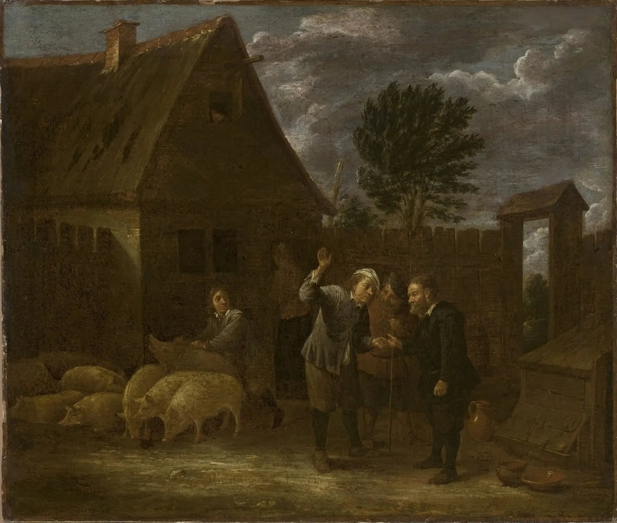 돼지 상인과 풍경 - 데이비드 테니어르 더 쥬네

Source:
Paysage avec un vendeur de cochons - David Teniers le Jeune