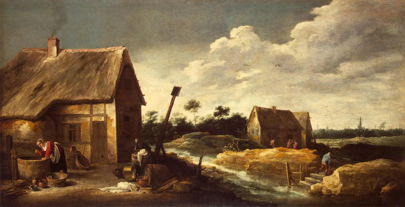 우물가에 하녀가 있는 풍경화 - 데이비드 테니어스 더 쥬네

Source:
Paysage avec une servante au puits - David Teniers le Jeune