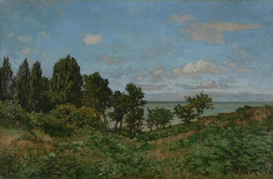해안 풍경 - Claude Monet