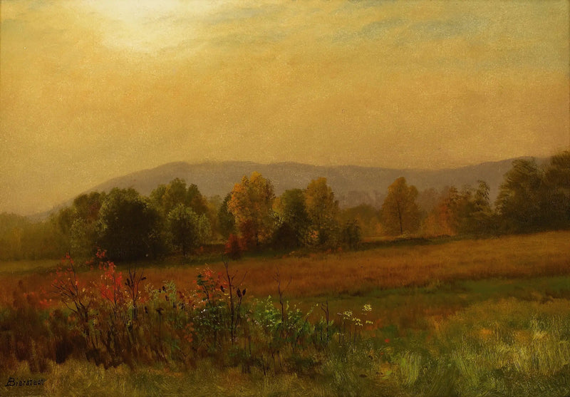 가을 풍경, 뉴잉글랜드 - 알버트 비어슈타트

Source:
Paysage d'automne, Nouvelle-Angleterre - Albert Bierstadt