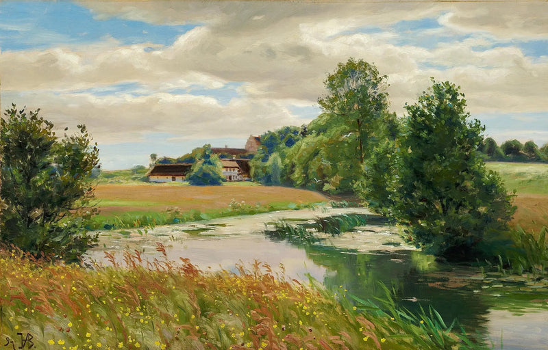 교회 근처 강가의 여름 풍경 - H. A. Brendekilde

Source:
Paysage d'été au bord d'une rivière près d'une église. - H. A. Brendekilde