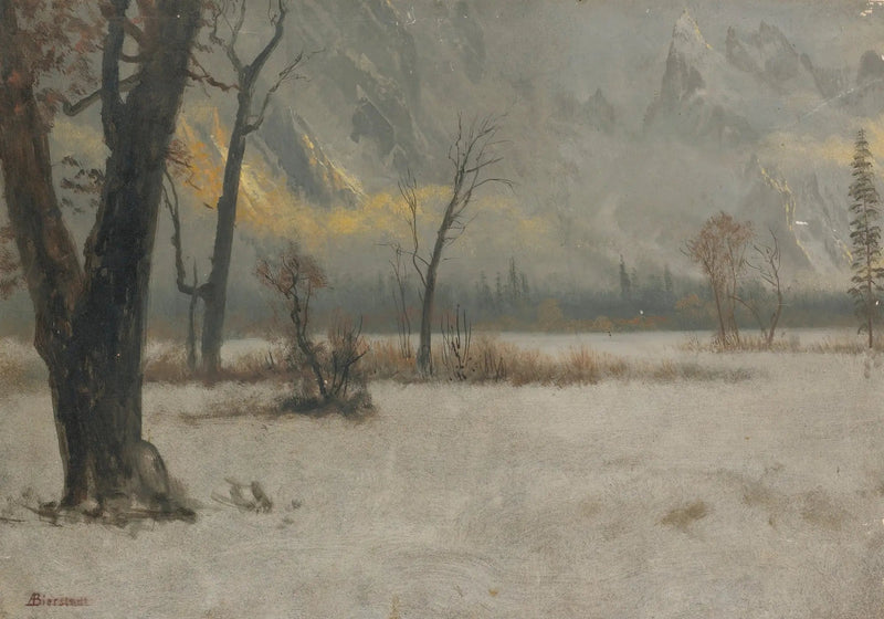 겨울 풍경 - 알버트 비어슈타트

Source:
Paysage d'hiver - Albert Bierstadt