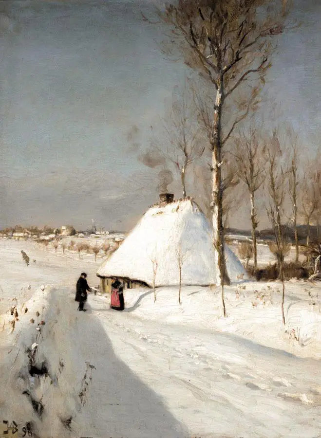 겨울 풍경 - H. A. Brendekilde

Source:
Paysage d'hiver. - H. A. Brendekilde