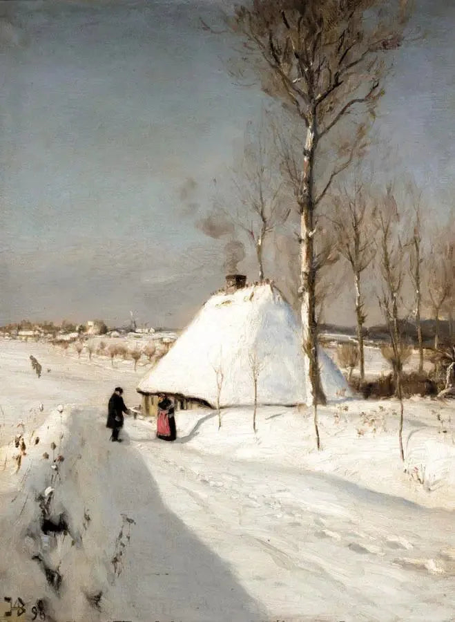 겨울 풍경 - H. A. Brendekilde

Source:
Paysage d'hiver. - H. A. Brendekilde