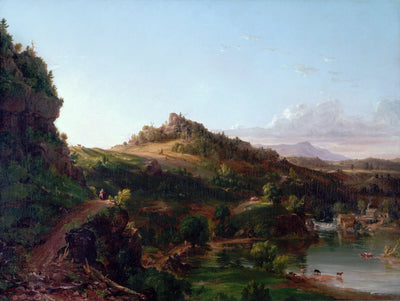 Paysage des Catskill - Thomas Cole - Alpha Reproduction