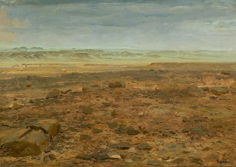북아프리카의 사막 풍경 - H. A. Brendekilde

Source:
Paysage désertique d'Afrique du Nord. - H. A. Brendekilde