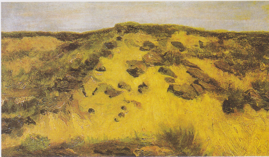 언덕이 있는 풍경 - Vincent van Gogh