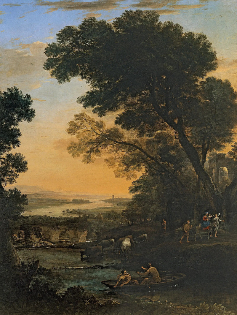 이상적인 풍경과 이집트로의 도망 - 클로드 로랭

Source:
Paysage idyllique avec la fuite en Égypte - Claude Lorrain