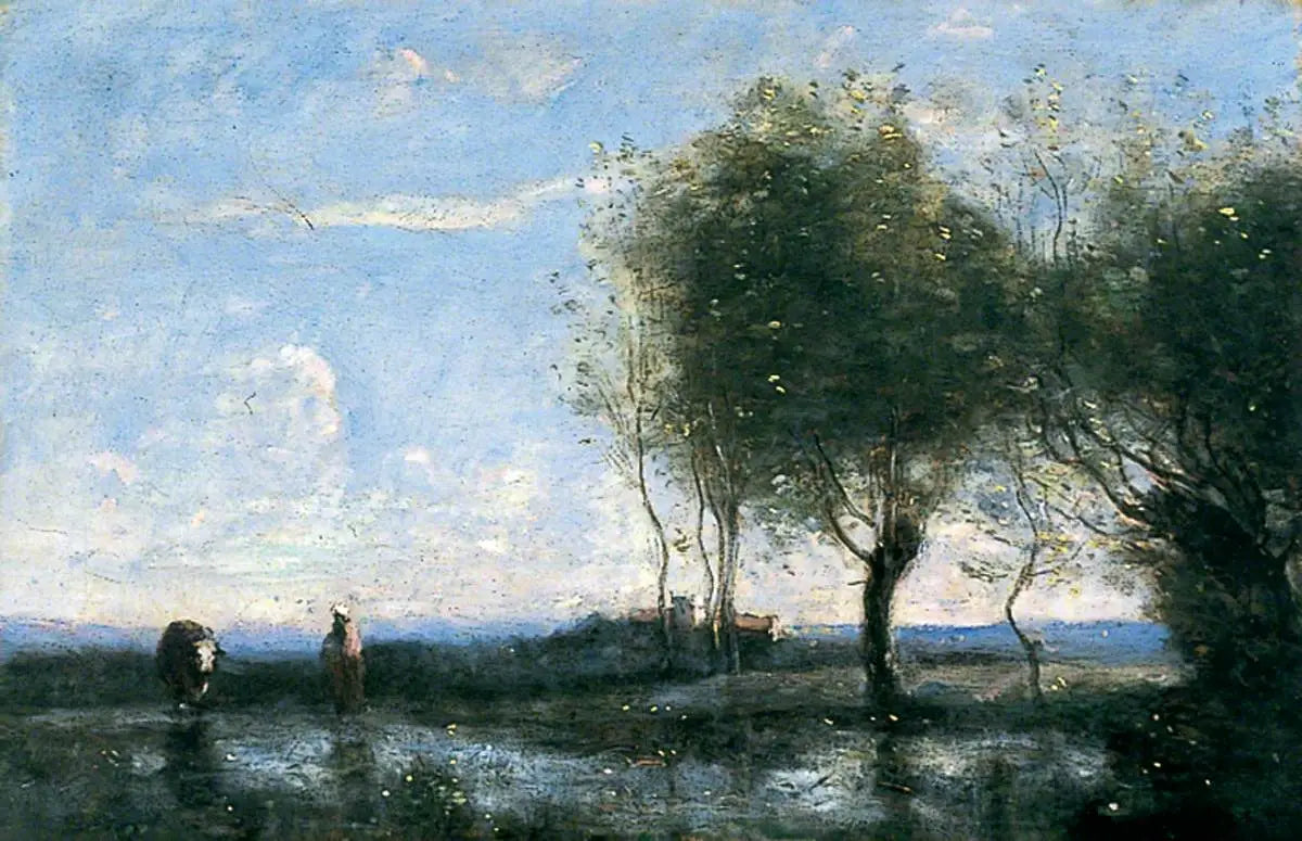 Paysage - Jean-Baptiste Camille Corot - Alpha Reproduction