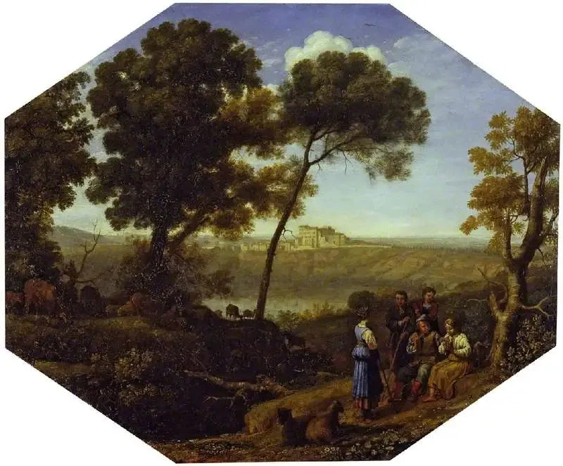 알바노 호수와 칼데르 간돌포가 있는 목가적 풍경 - 클로드 로렌

Source:
Paysage pastoral avec le lac d'Albano et Castel Gandolfo - Claude Lorrain