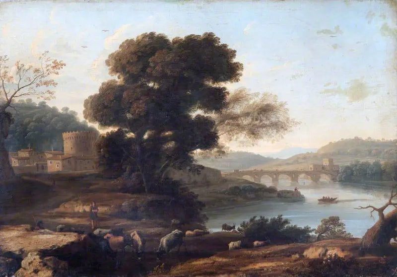 로마의 폰테 몰레와 목가적 풍경 - 클로드 로렌

Source:
Paysage pastoral avec le Ponte Molle, Rome - Claude Lorrain