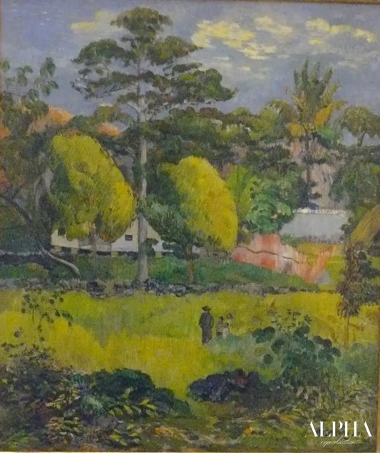 Paysage - Paul Gauguin - Reproductions de tableaux et peintures haut de gamme