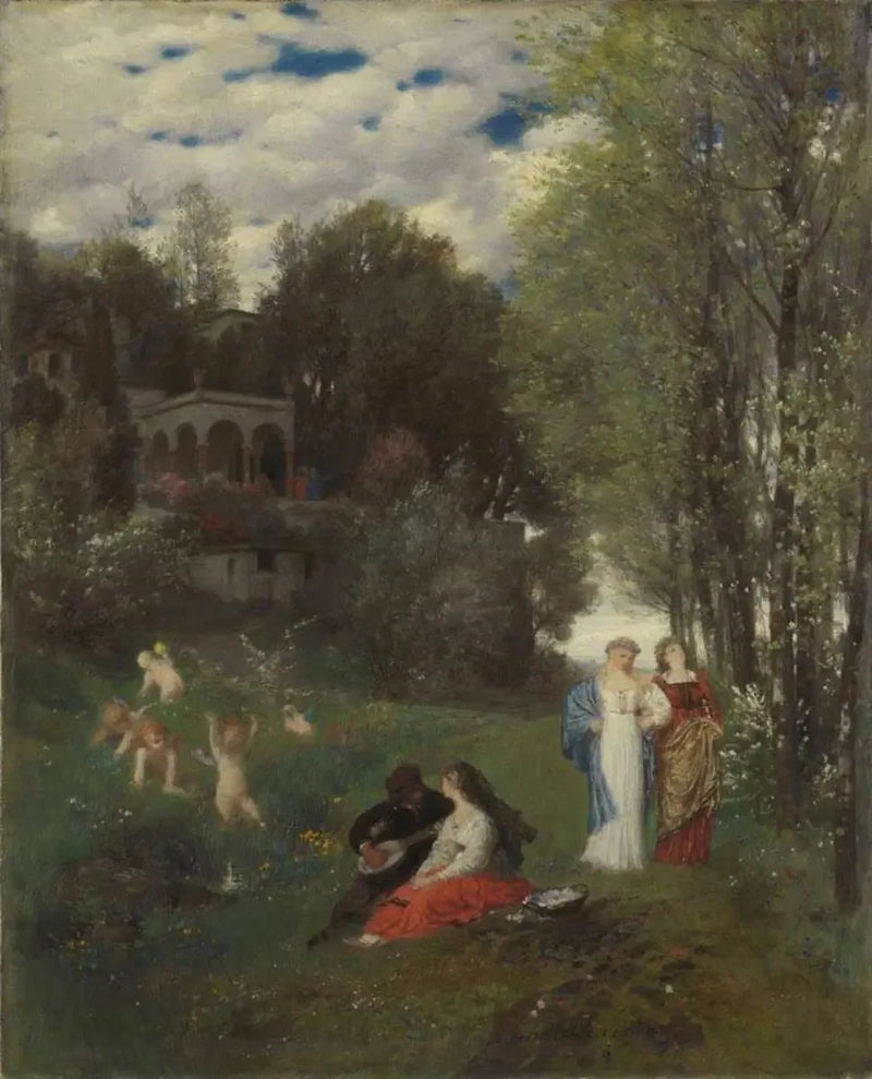 이상적인 봄 풍경화 - 아놀드 뵈클린

Source:
Paysage printanier idéal - Arnold Böcklin
