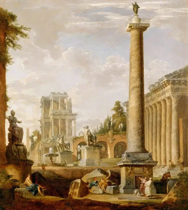 트라야누스 기둥이 있는 로마 풍경 - 조반니 파올로 파니니

Source:
Paysage romain avec la colonne de Trajan - Giovanni Paolo Panini