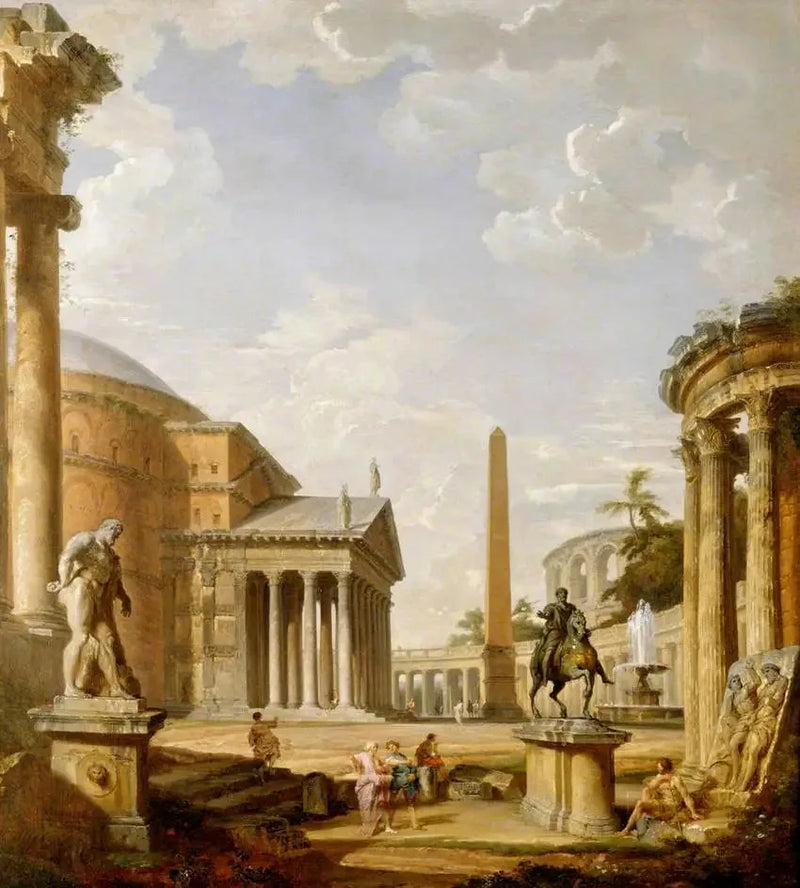 로마 풍경과 판테온 - 조반니 파올로 파니니

Source:
Paysage romain avec le Panthéon - Giovanni Paolo Panini