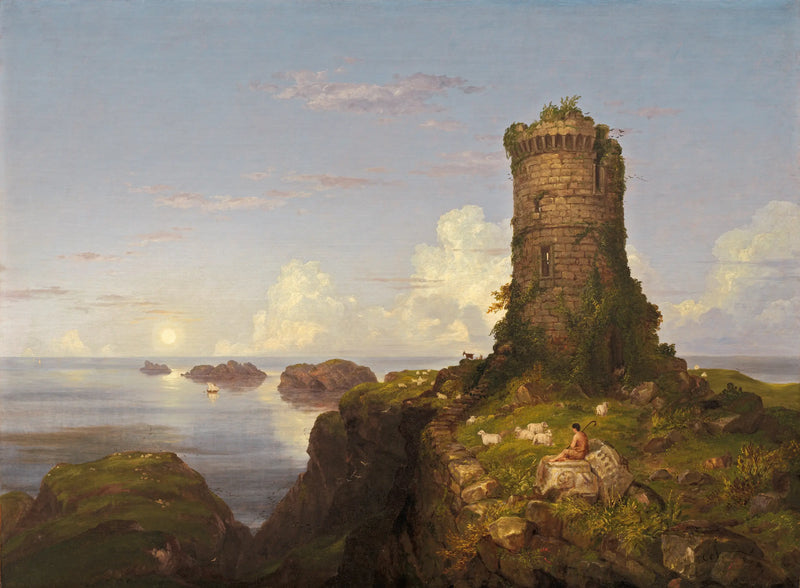 낭만적인 풍경과 폐허가 된 탑 - 토마스 콜

Source:
Paysage romantique avec tour ruinée - Thomas Cole