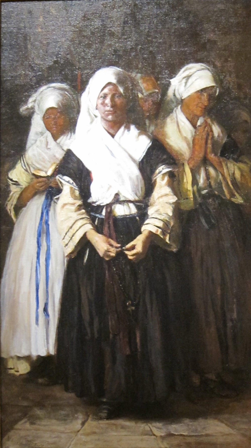 Paysannes de Boršt - Elizabeth Nourse image 1 reproduction d’œuvre d’art à l’huile