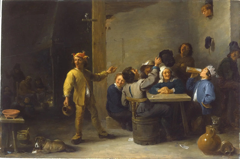 농민들이 열두 번째 밤을 축하하는 모습 - 데이비드 테니어스 더 쥬네

Source:
Paysans célébrant la douzième nuit - David Teniers le Jeune