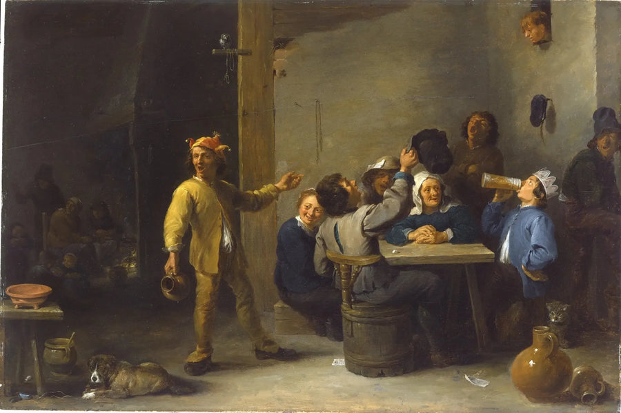 농민들이 열두 번째 밤을 축하하는 모습 - 데이비드 테니어스 더 쥬네

Source:
Paysans célébrant la douzième nuit - David Teniers le Jeune