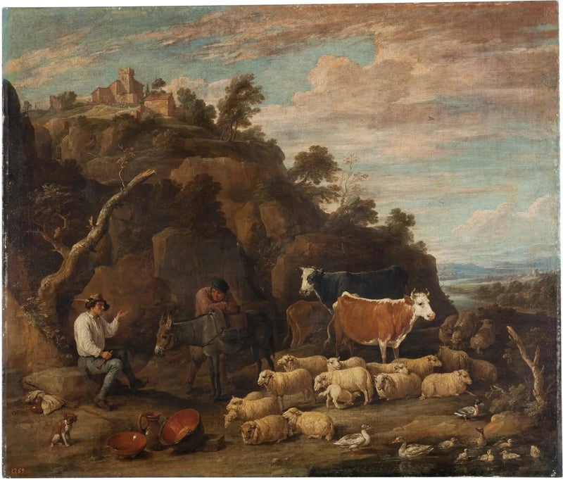 농부들과 대화하는 - 다비드 테니에르 더 쥬네

Source:
Paysans conversant - David Teniers le Jeune