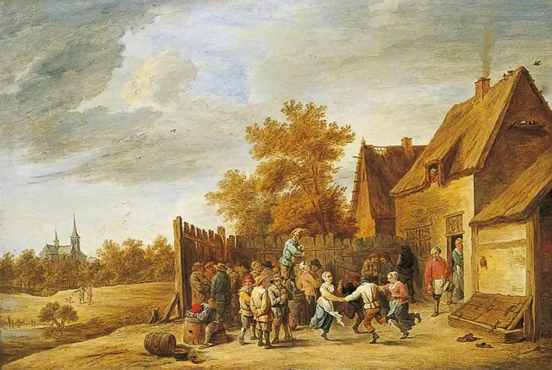 농부들이 여관 앞에서 춤추고 있다 - 데이비드 테니어르 더 쥬네

Source:
Paysans dansant devant une auberge - David Teniers le Jeune