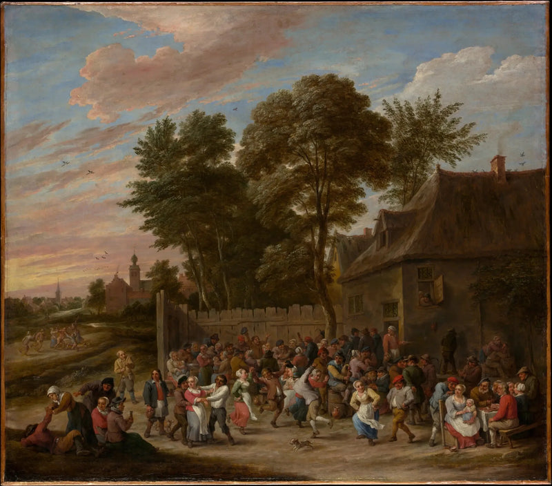 농민들이 춤추며 축제하는 모습 - 데이비드 테니어스 더 쥬네

Source:
Paysans dansant et festoyant - David Teniers le Jeune