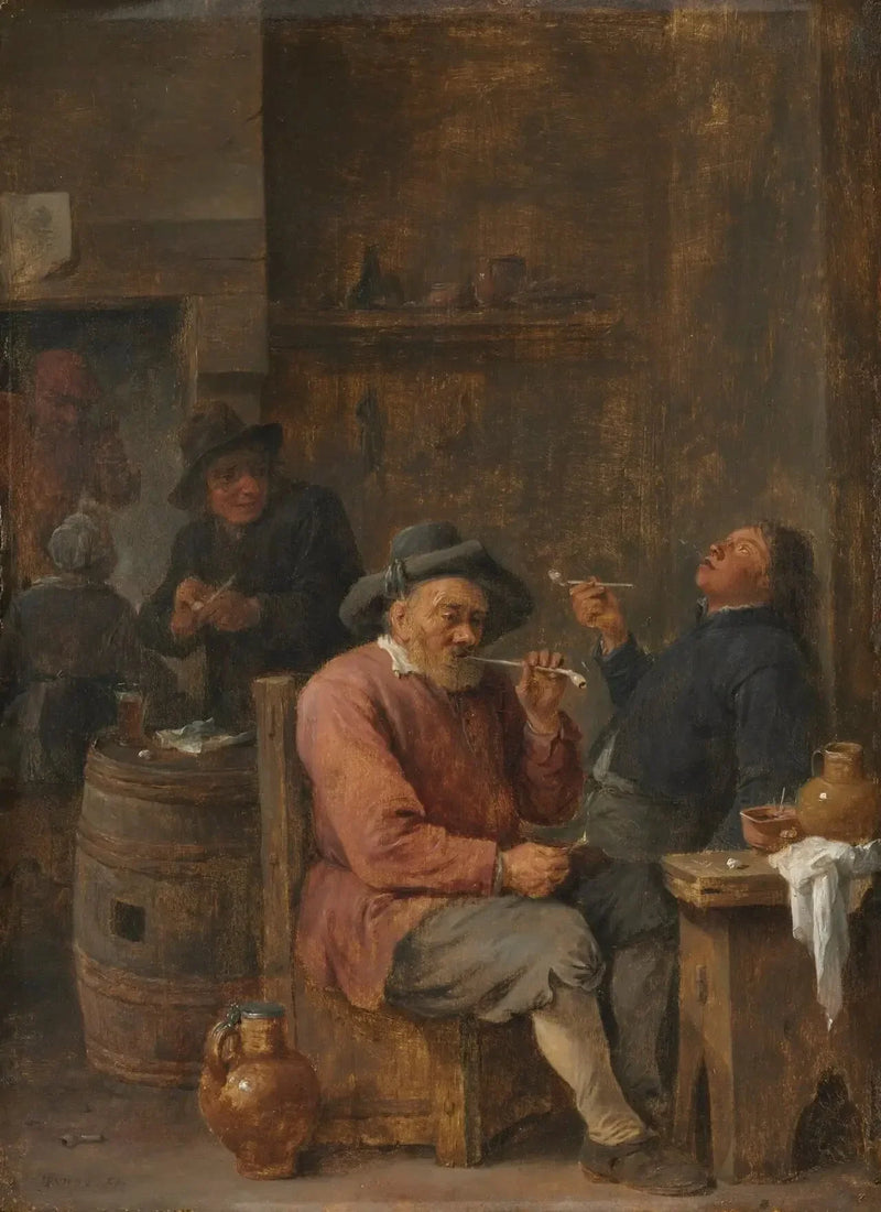 농민들이 여관에서 담배를 피우는 모습 - 데이비드 테니어스 주니어

Source:
Paysans fumant dans une auberge - David Teniers le Jeune