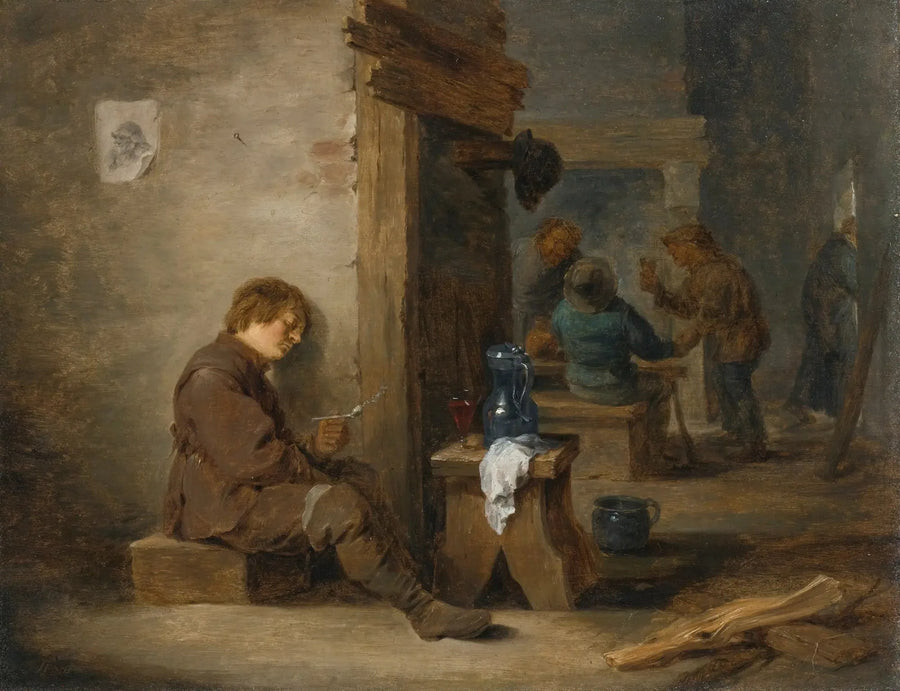 농부들이 담배를 피우고 마시고 있는 모습 - 데이비드 테니에르 더 쥬네

Source:
Paysans fumant et buvant - David Teniers le Jeune