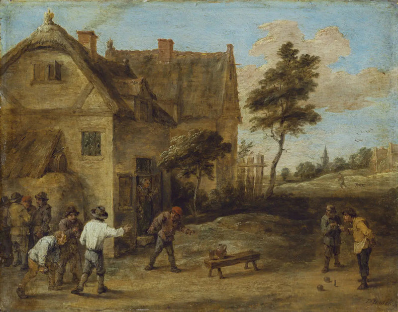 농부들이 공놀이를 하는 모습 - 데이비드 테니에르 르 쥬네

Source:
Paysans jouant à un jeu de balle - David Teniers le Jeune