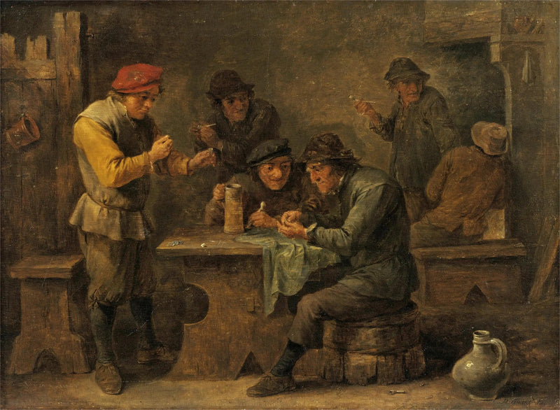 농부들이 주사위를 던지고 있는 모습 - 데이비드 테니에르 더 쥬네

Source:
Paysans jouant aux dés - David Teniers le Jeune