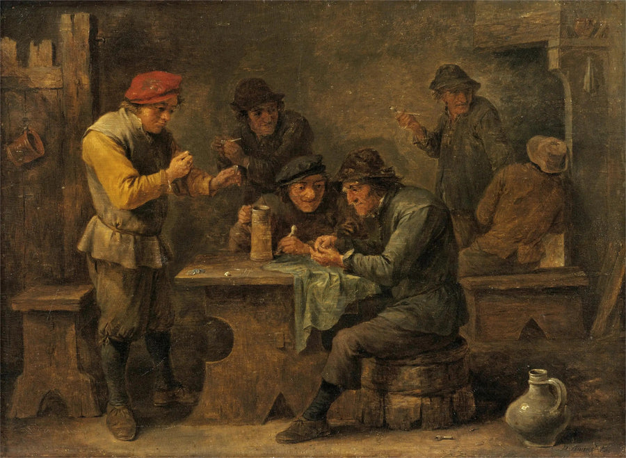 농부들이 주사위를 던지고 있는 모습 - 데이비드 테니에르 더 쥬네

Source:
Paysans jouant aux dés - David Teniers le Jeune